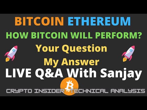 How Bitcoin Perform In March 2021 + Live Qu0026A With Sanjay Mishra- CryptoInsiderTA Hindi