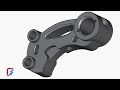 Free Cad mechanical exercises for beginners MODEL M003
