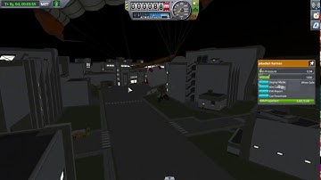 Kerbal Space Program Base jumping from VAB (1.4.0 parachute test)
