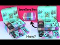 DIY- How to make Jewelry Organizer from Waste Shoebox/Easy Bangle Box/Best out of Waste