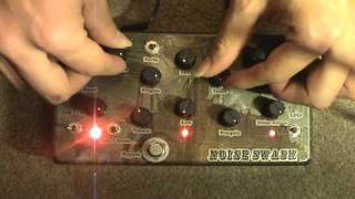 4ms Noise Swash (CV max tweaker version) self-oscillating - YouTube