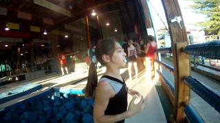 Gillian On Trampoline at Woodward Camp 2011