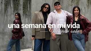 VLOG SEMANAL: Viviendo Sola l Probando Pollizos 🍗, Feria del libro, Brunch, Cumple 💖 [Vlog]
