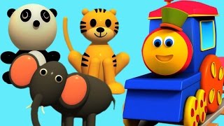 Bob, The Train | Bob Animal Train in Korean |밥 동물 기차 어린이