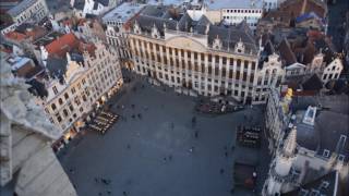 View from the City Hall of Brussels