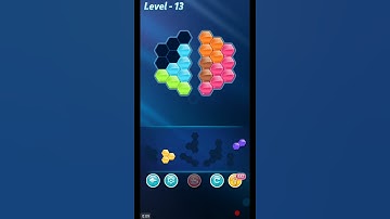 BLOCK HEXA PUZZLE LEVEL 13 ANSWERS RAINBOW B LEVEL PACK