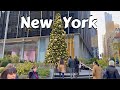 New York City During Christmas - Holiday Lights 6th Avenue December 2022 Manhattan NY Virtual Tour