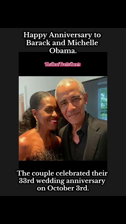 Happy 33rd Anniversary to Barack and Michelle Obama #trending #viralvideo #fy #fyp #shorts #explore