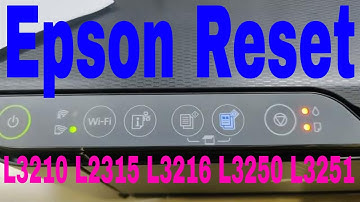 Epson L3210 L3215 L3216 L3250 L3251 red light blink solution Epson reset service required part1