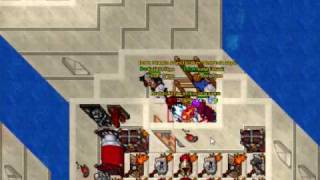Tibia Lucera kill botter lvl 96 ms for noob char