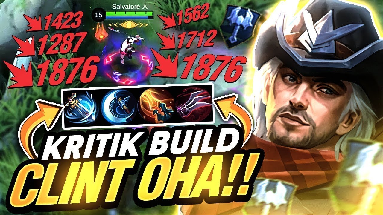 DÜZ VURUŞ HASARINI İNANILMAZ YÜKSELTEN KRİTİK BUİLD CLİNT!! HER VURDUĞUM KRİTİK!! | SALVATORE MLBB