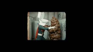 Toilet Head vs Poop Monster #tokusatsu #japan #japanese #kaiju #poop #toilet #explosion