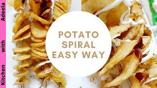 Potato Spiral French Fries | Tornado Potato at home