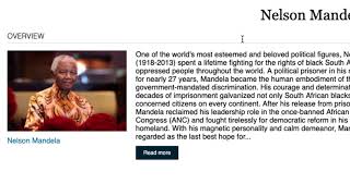 Gale in Context Biography Part 1: Search