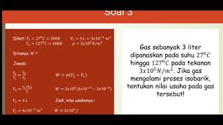 Latihan Soal Termodinamika