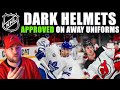 NHL Approves Dark Helmets on Away Uniforms