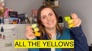 All My Yellow Nail Polishes!!