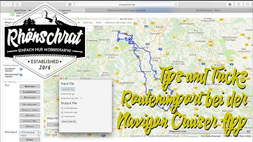 Tips und Tricks: Routenimport bei der Navigon Cruiser App