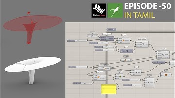 Grasshopper 3D Tamil Architectural Tutorial | Ep - 50 | Tamil |Ar Jeevan Kumar