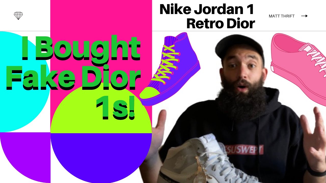 The $10,000 DIOR Air Jordan 1 Unboxing & REVIEW 