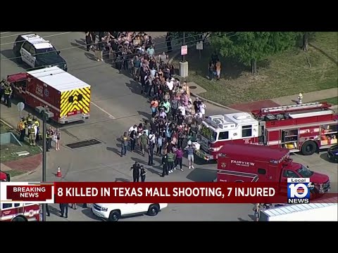 8 killed during mall shooting in Texas