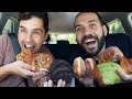 FRESH BAKED DONUTS, COOKIES, PASTRIES MUKBANG with JOSH PECK