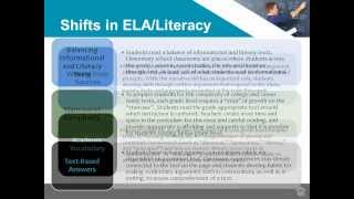 Common Core Training for Forest Area Elementary Schools