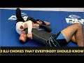 3 BJJ Chokes That Everybody Should Know by Lachlan Giles (Amazing Details)