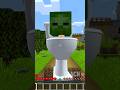 Skibidi Zombie #minecraft  #shorts