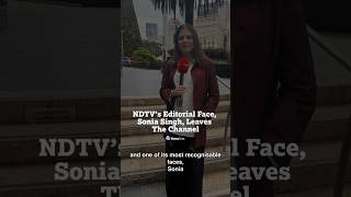Ndtvs Editorial Face, Sonia Singh, Leaves The Channel