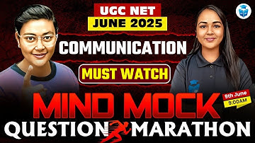 UGC NET Paper 1 Marathon Class | Communication Important Questions | JRFAdda