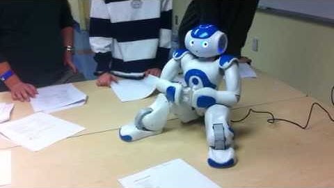 NAO - Booting up for first time
