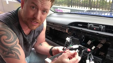 DIY: How To Turn On Reverse Camera While Driving for Toyota Hilux or Run 2 Cameras On Factory Screen