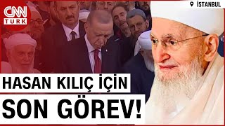 Erdoğan, İsmailağa Cemaati Lideri Hasan Kılıç'ın Cenaze Törenine Katıldı!