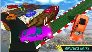 %98 Impossible Tracks Car Stunts Race / Stunting Car Racing / Android Gameplay Video screenshot 5