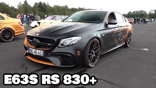 POSAIDON 880HP MERCEDES-AMG E63 RS830+ vs Nissan GT-R R35