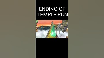 #shorts || ENDING OF TEMPLE RUN || #game #templerun #facts