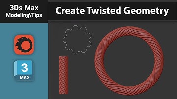 Twist & Bend in 3ds Max – Create Complex Forms from Simple Shapes