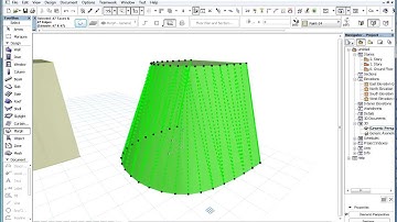 The ARCHICAD MORPH Tool - Edge Generation Method of MORPHs