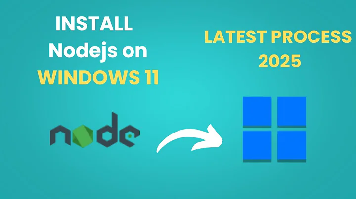 How to install Nodejs in Windows 11 2025 latest process | Node npm