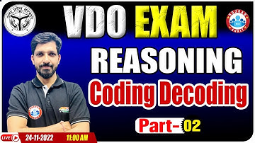 Coding Decoding Reasoning Tricks | UPSSSC VDO Reasoning Questions | Reasoning For UP VDO
