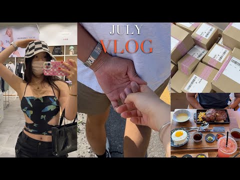 Lần đầu tiên công khai bạn trai?!👩🏻‍❤️‍👨🏻 VLOGㅣshopping, công việc, nỗi lo lắng gần đây của mình