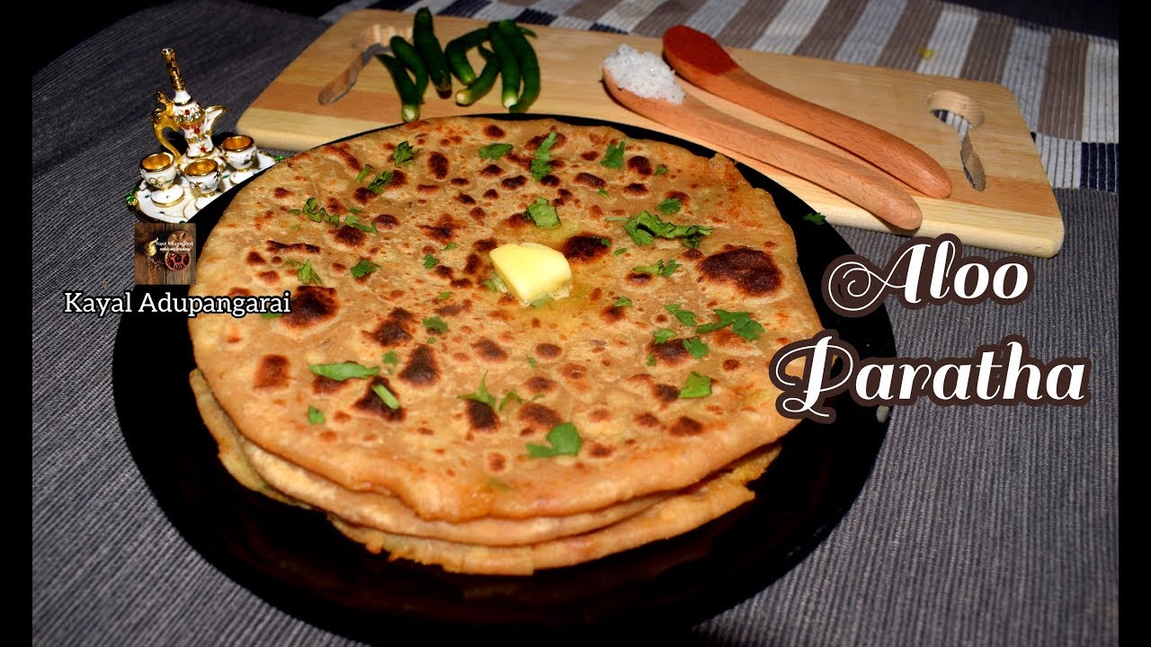 Aloo Paratha / Stuffed Potato Chappathi / recipe in Tamil YouTube