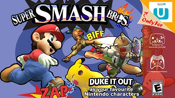 Smash Bros 4 in 64 Intro Style