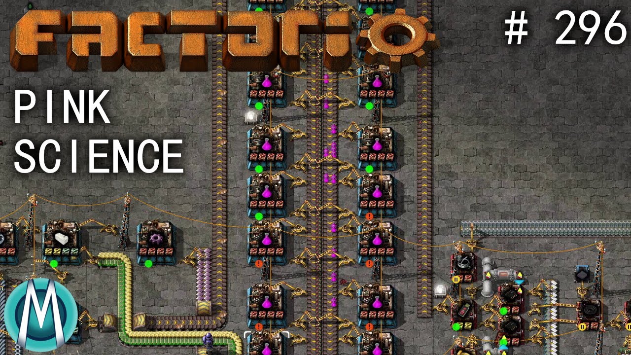 [Factorio 1.1 4K] Angel/Bobs Ep 296: Pink Science - YouTube