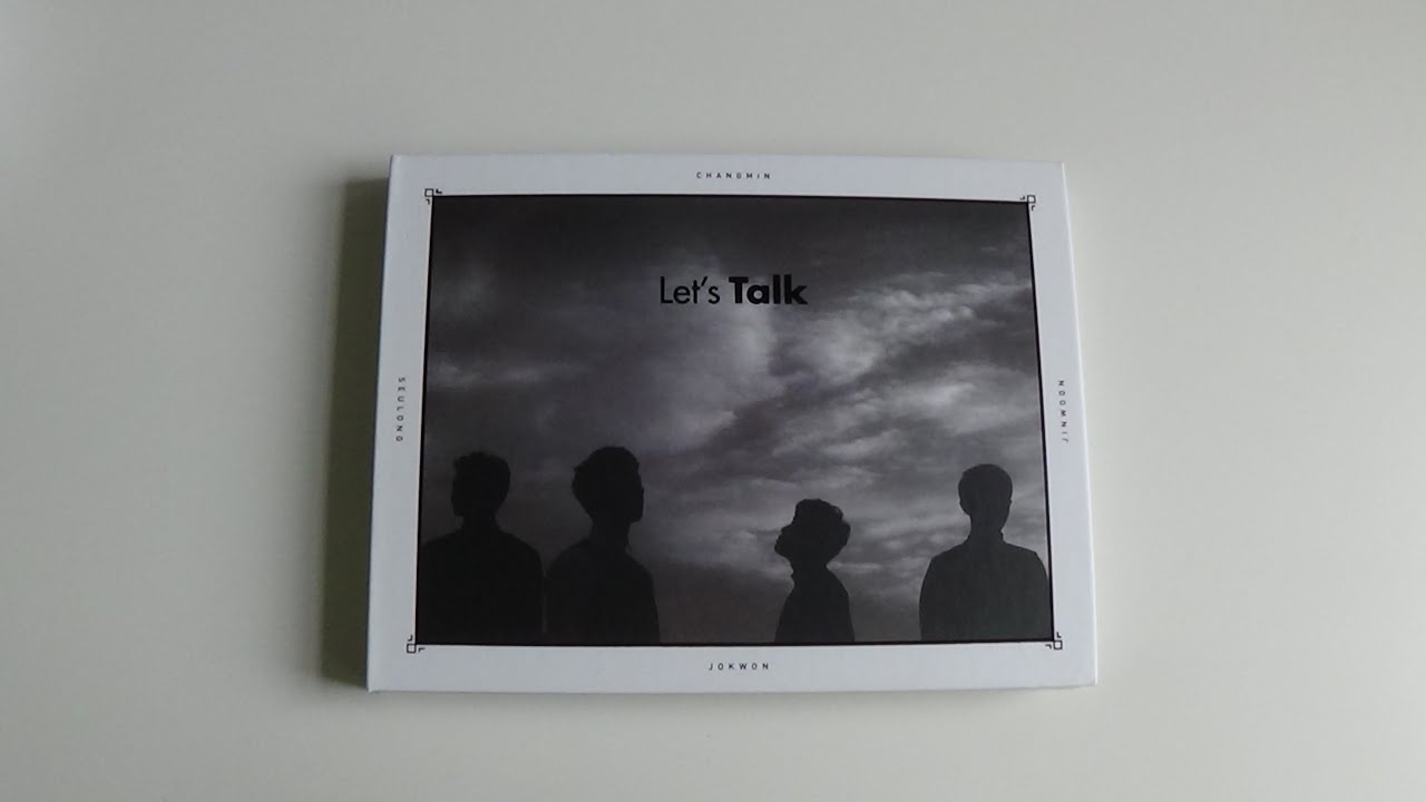 Unboxing 2AM 투에이엠 3rd Korean Studio Album Let's Talk - YouTube