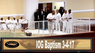 IOG Chicago Baptism - (March 4, 2017)
