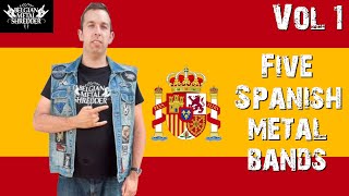 5 Spanish metal bands Vol 1 - Belgian Metal Shredder