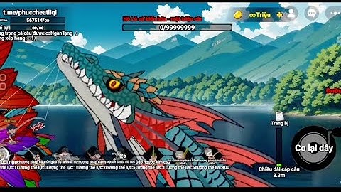 Hack Câu Cá Vạn Cân Vô Hạn Tiền Max Thể Lực Mở Khoá Tất Cả Nhân Vật 