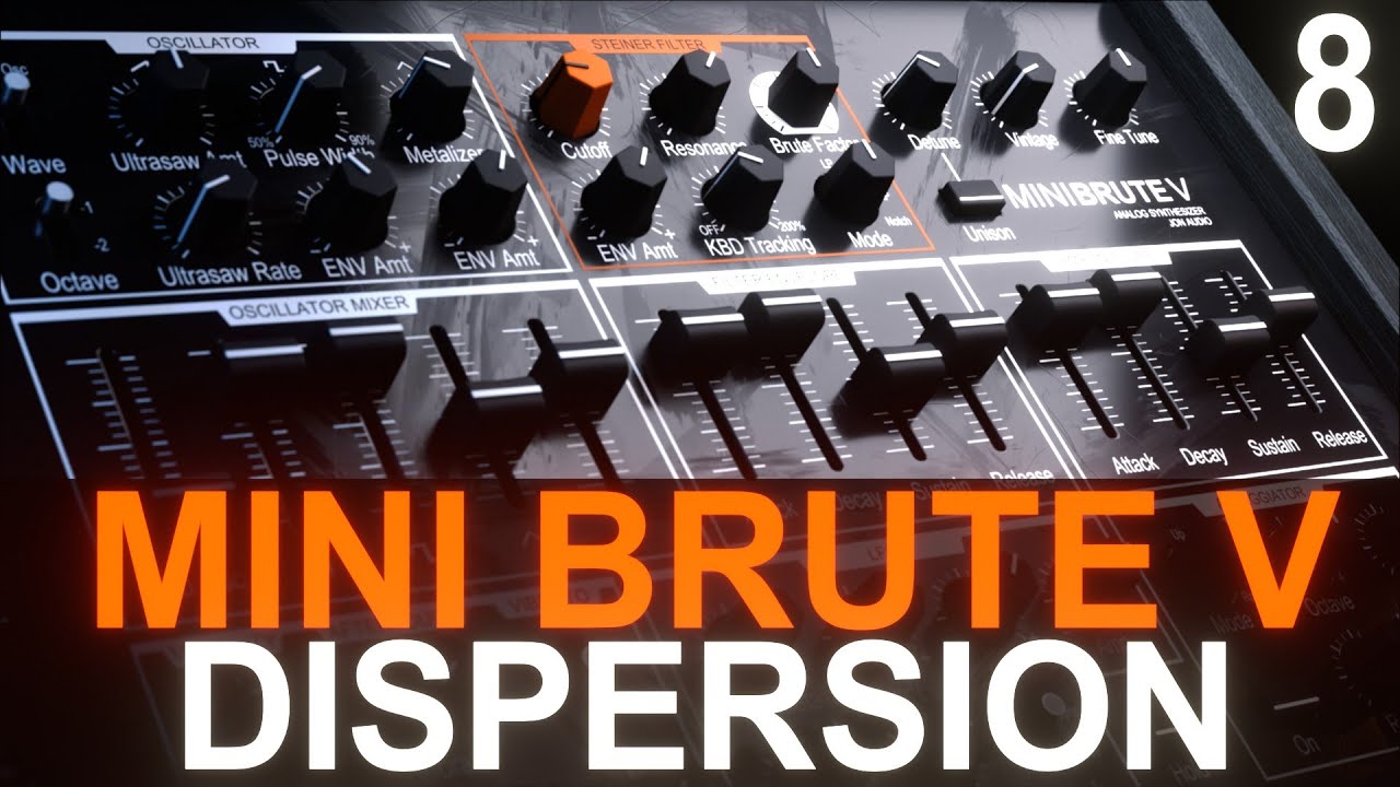 Arturia Mini Brute V Master Course | 8 Dispersion Panel